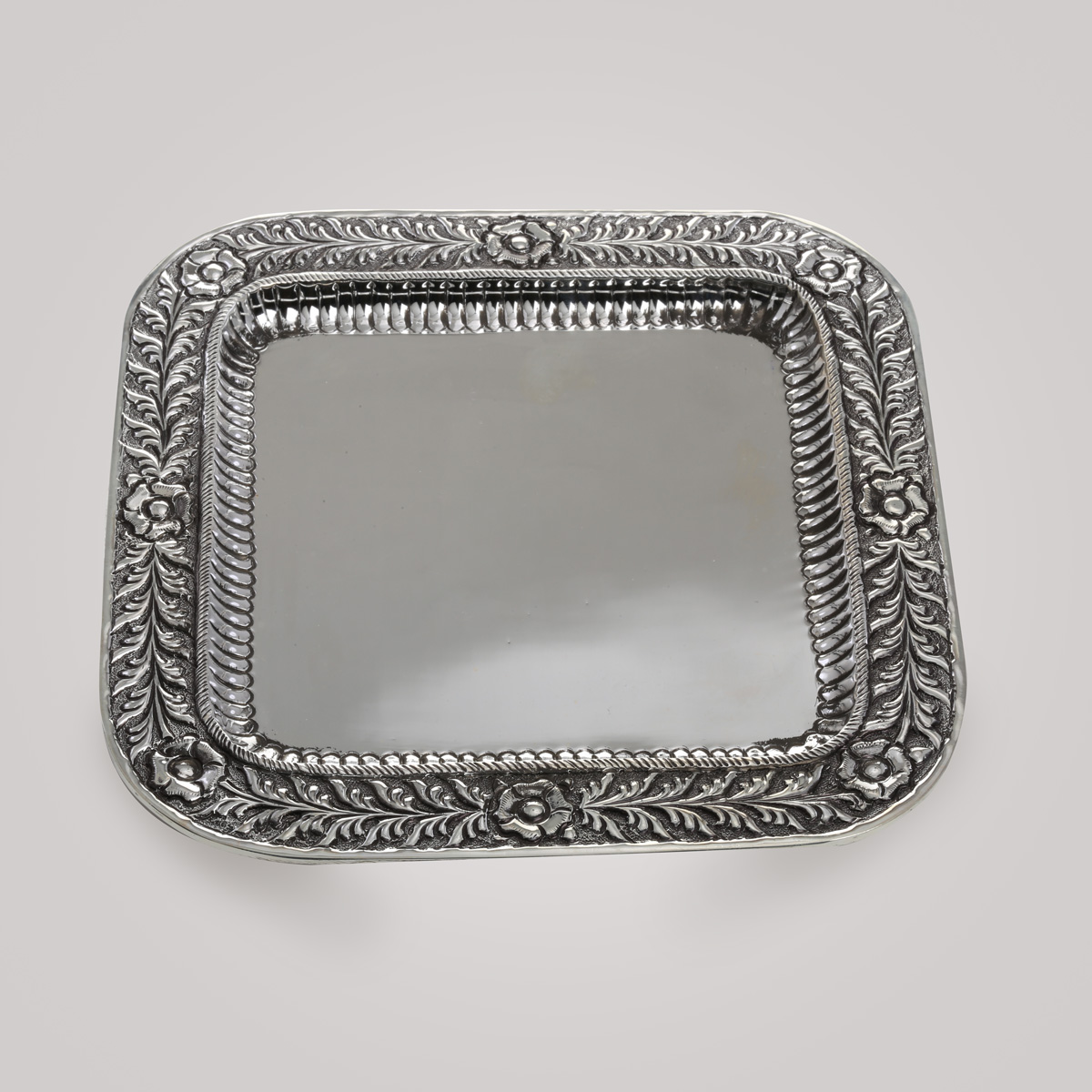 Silver Antique Plate