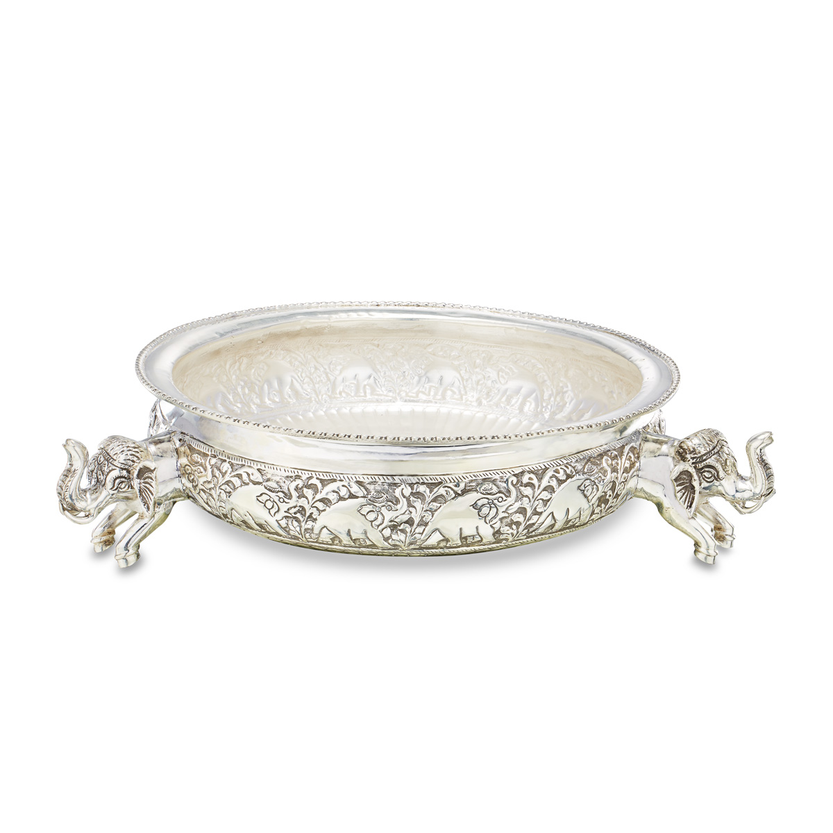 Water Bowl In Silver