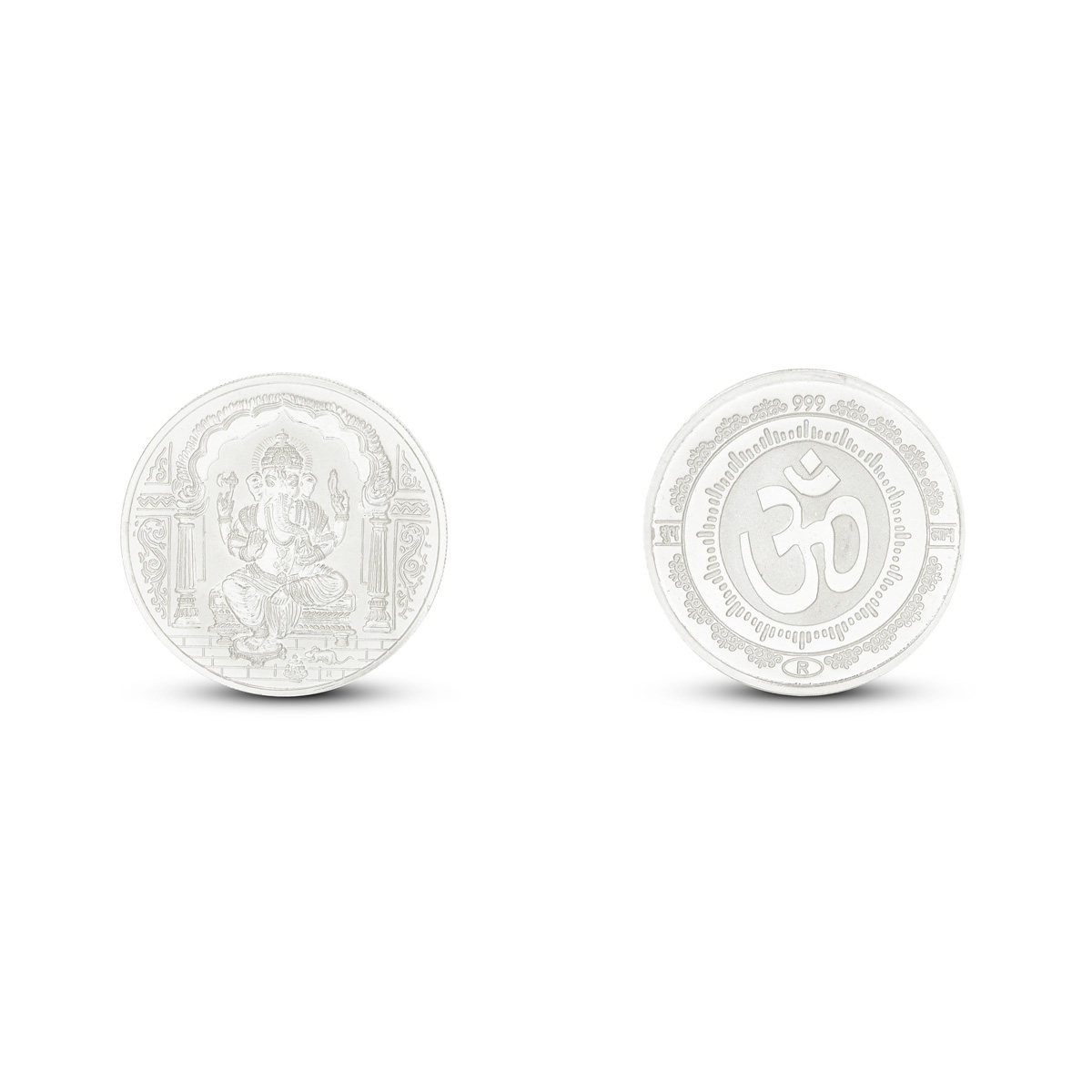 2 Gram Ganesh Silver Coin
