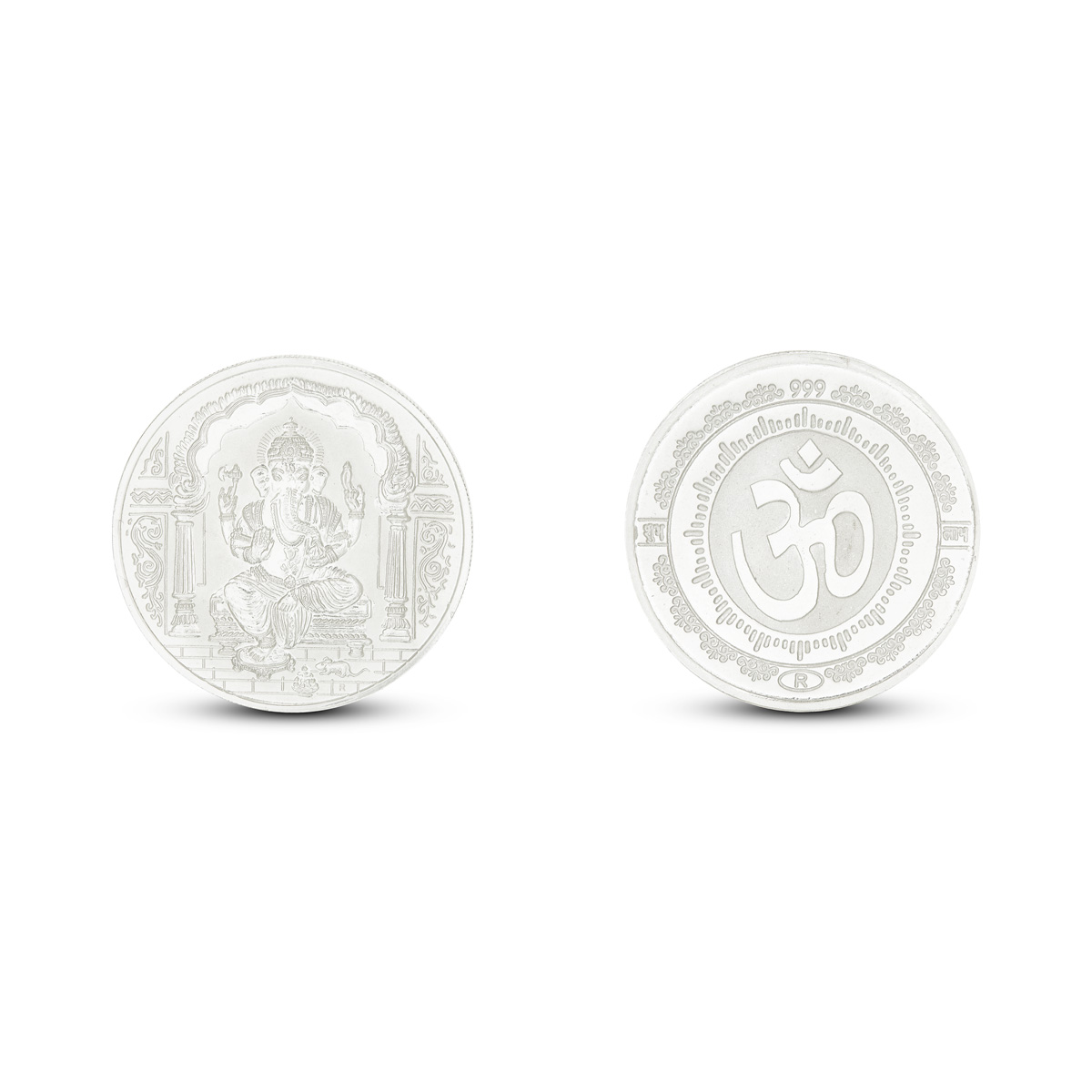 3 Gram Ganesh Silver Coin