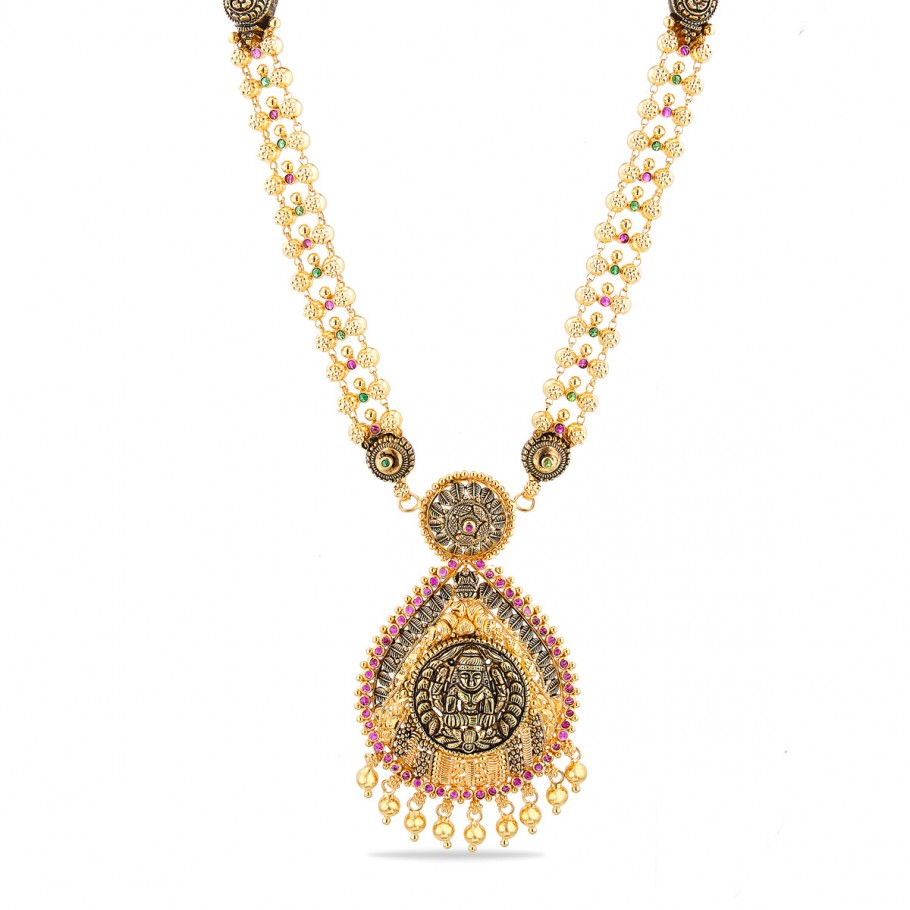Lakshmi Motif Fancy Necklace