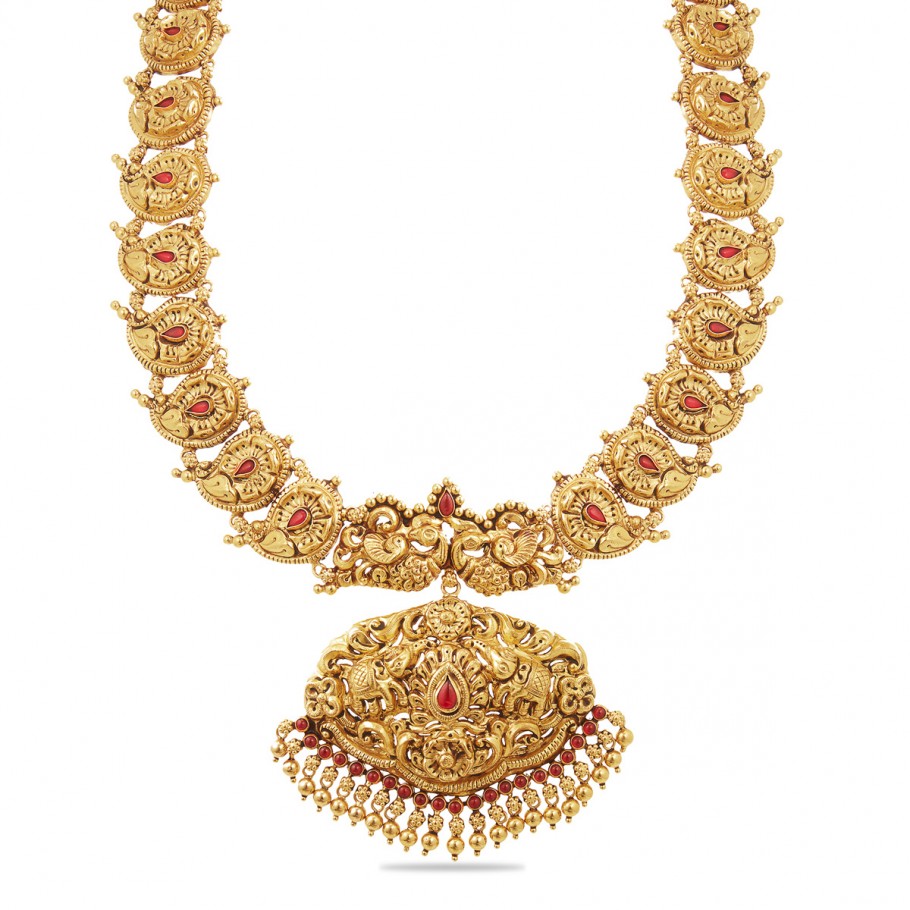 Pretty Necklace with Ethnic Motifs		