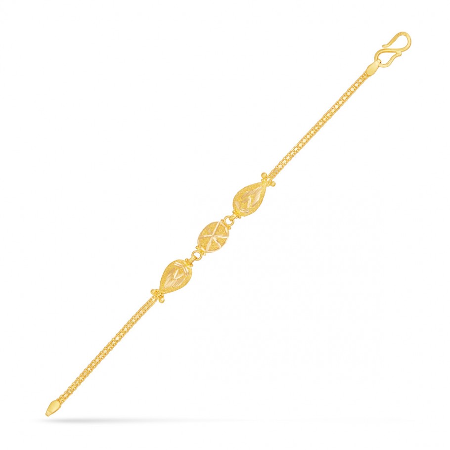 Simple Ball Gold Baby Bangles – aabhushan Jewelers