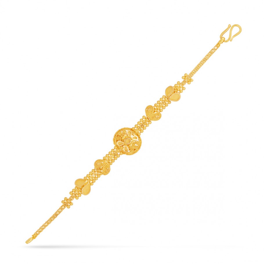 Golden Bracelet With Design | Name Bracelet | Pin it Up online gifts