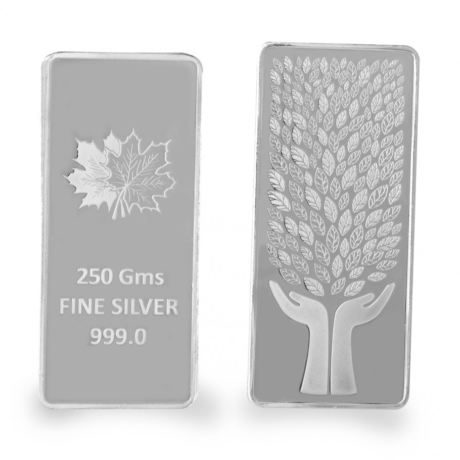 250 Gram Silver Bar