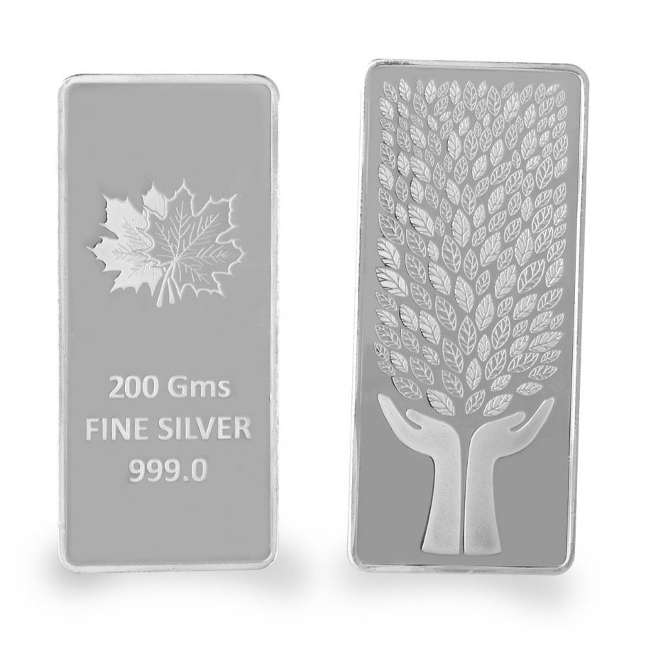 200 Gram Silver Bar