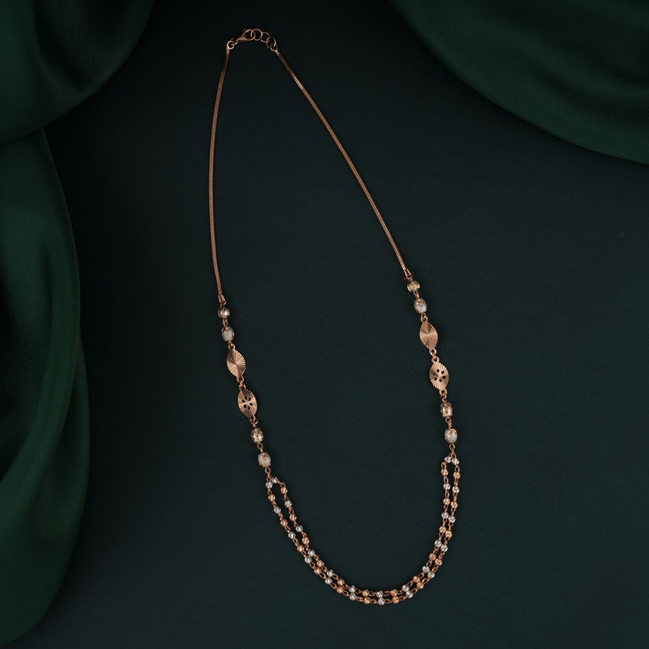 Simhika Rose Gold Chain