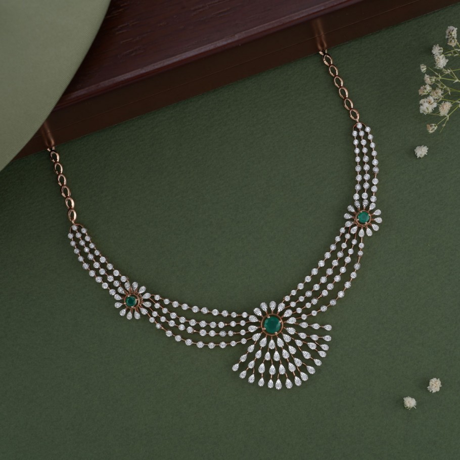 Pleasant Diamond Necklace