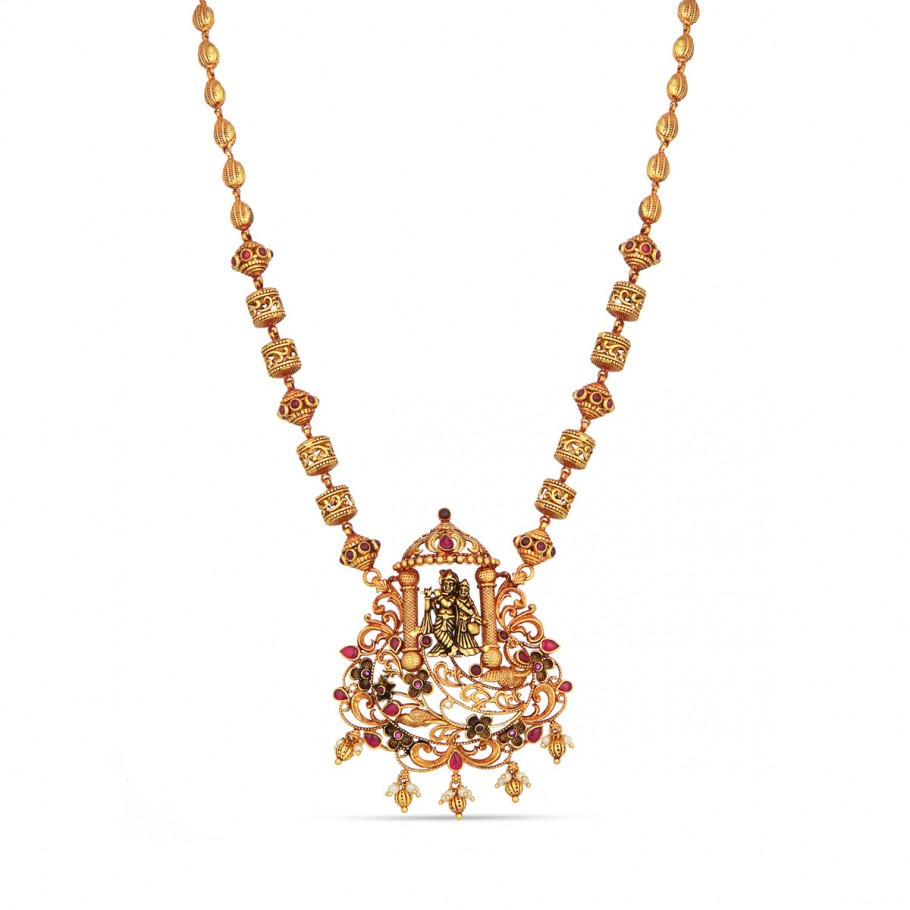 Radha krishna necklace