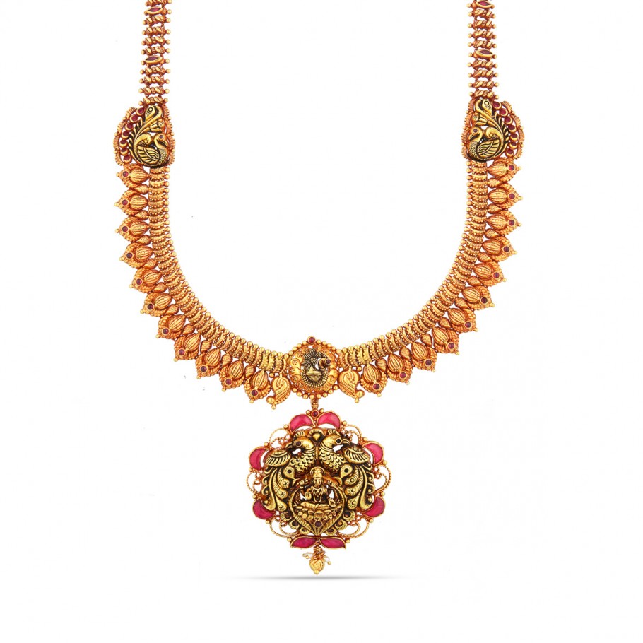 Ethnic Lakshmi Long Necklace