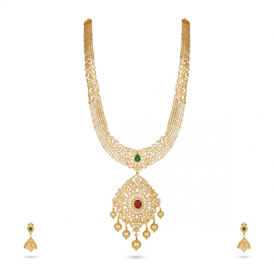 Luscious Necklace with Earrings