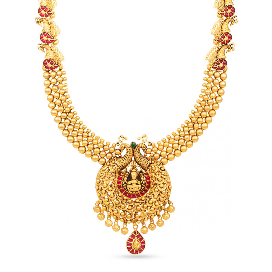 Bhavya Long Necklace - Long Necklaces - Gold