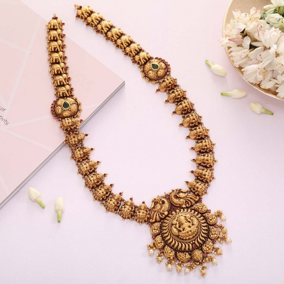 Atshaya Long Necklace