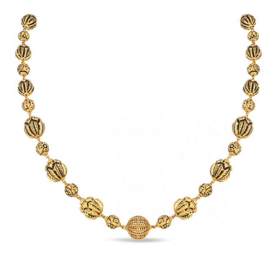 Designed Gold Balls Chain
