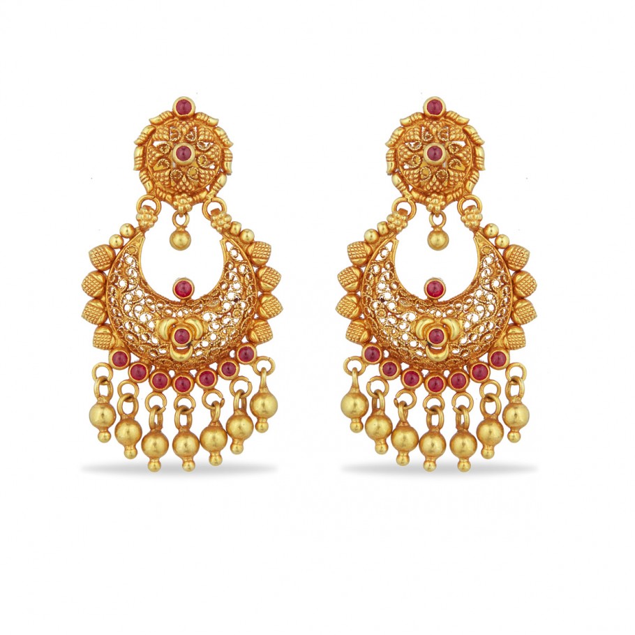 Round Golden Trending Minimal Hoop Bali Earrings Gold Plated 925 Sterling  Silver at Rs 100/pair in Jaipur