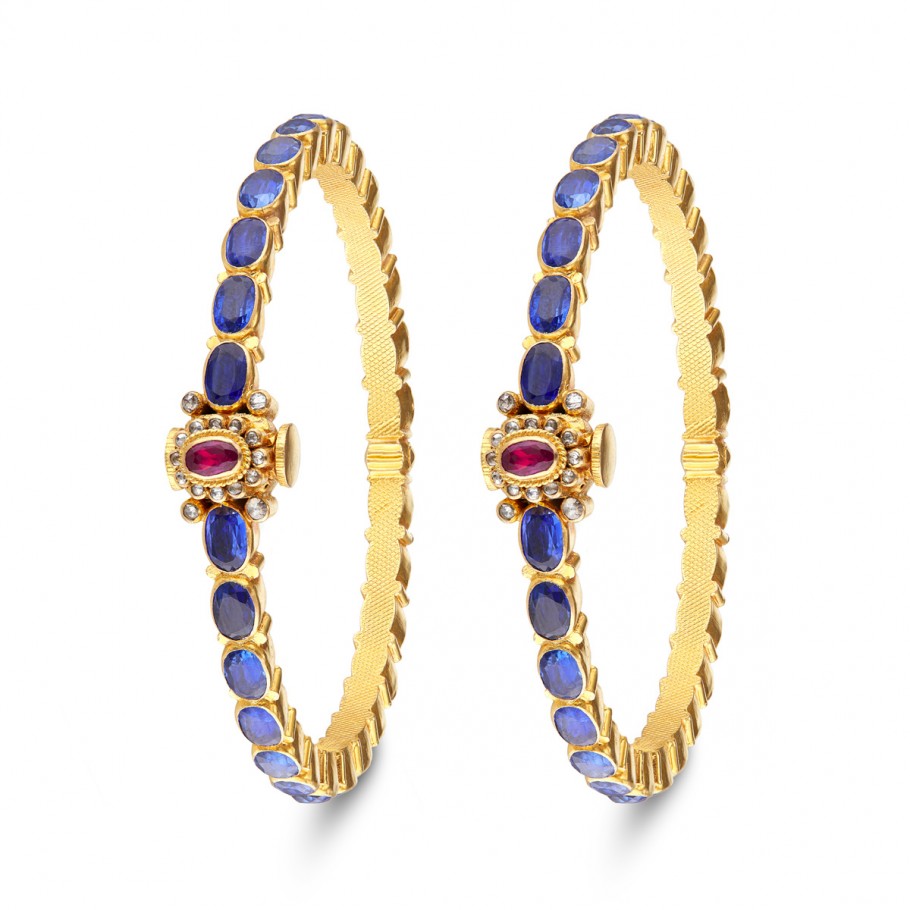 Oval Rubies&Blue Sapphires!