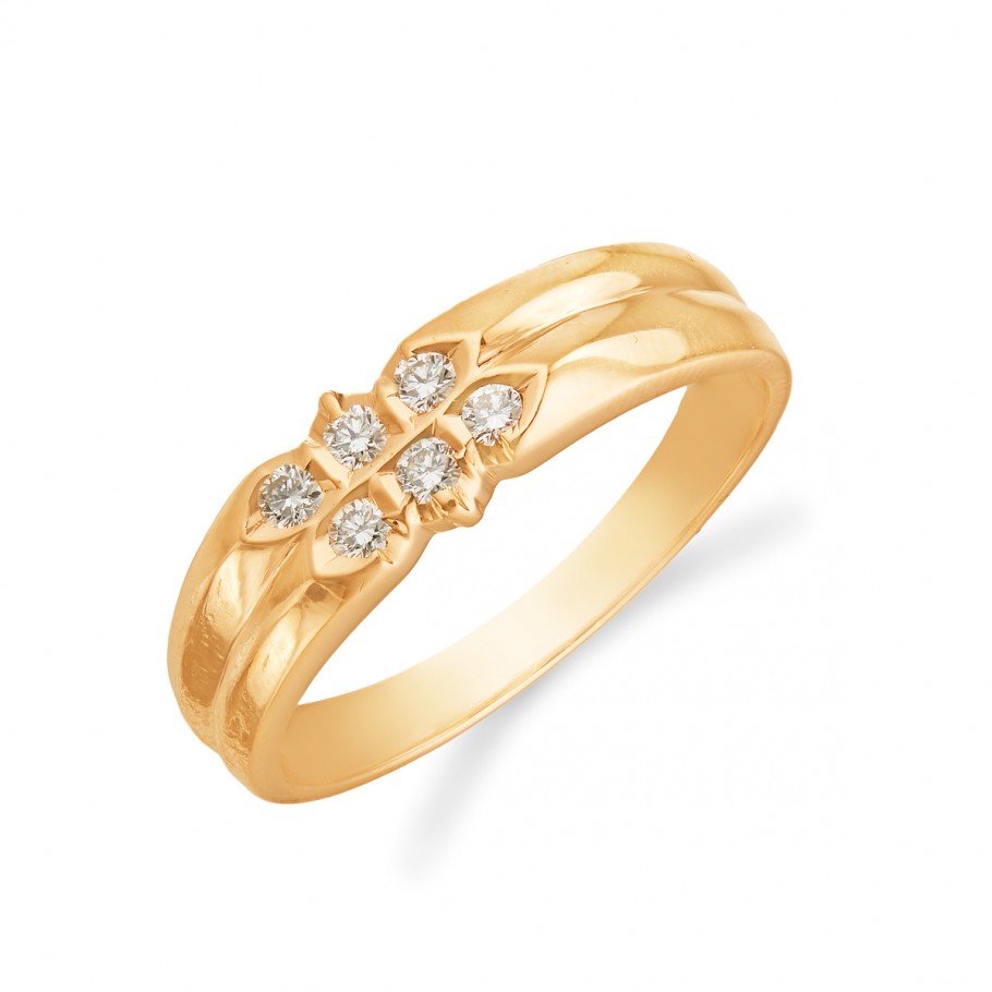 2-Layered Stunning Dimaond Ring