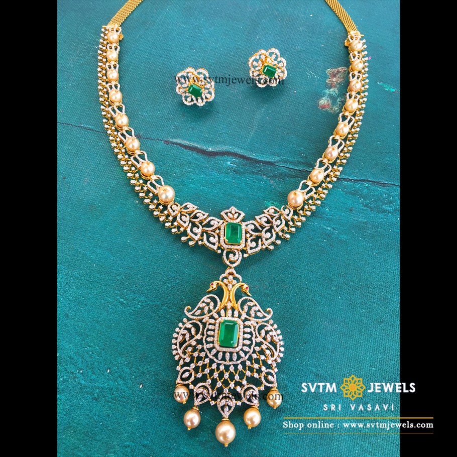 Stunning Mayur Diamond Necklace