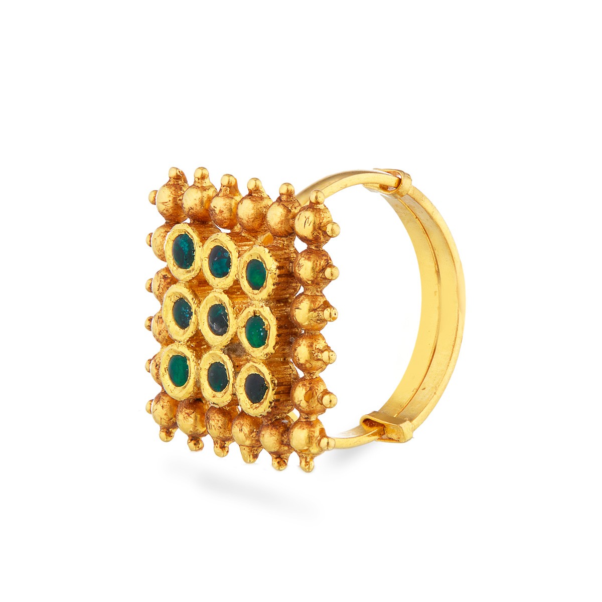 Tri-Layered Pretty Ring - Rings - Gold