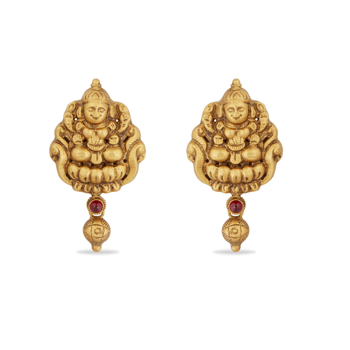 Vasupradya Earrings - Earring - Gold