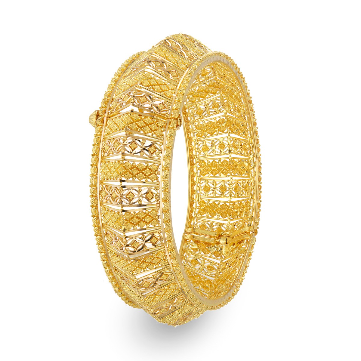 Clear Casting - Bangles - Gold