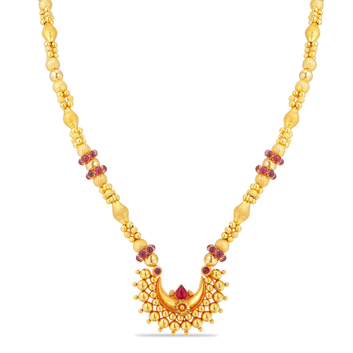 The Yellow chand necklace