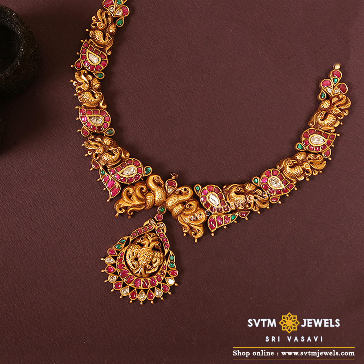 Charming Mayur Necklace