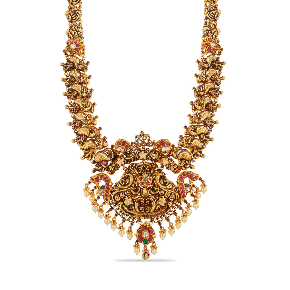 Prettiest Floral Mayur Necklace