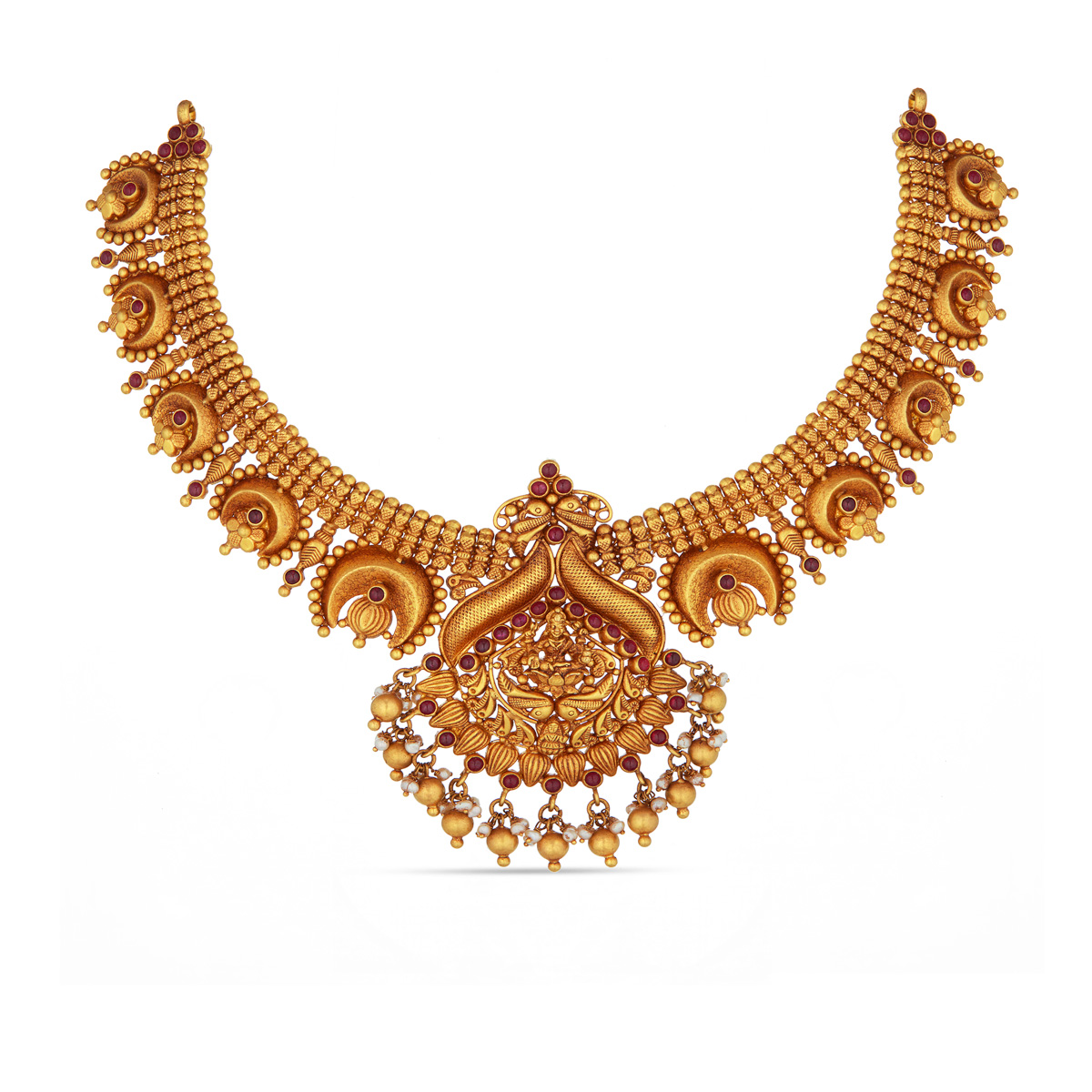 Amidst Gold Short Necklace