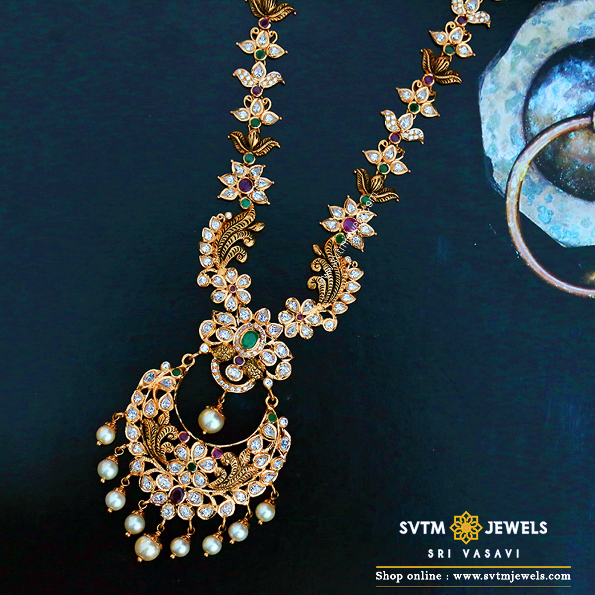 Chandbali Style Necklace