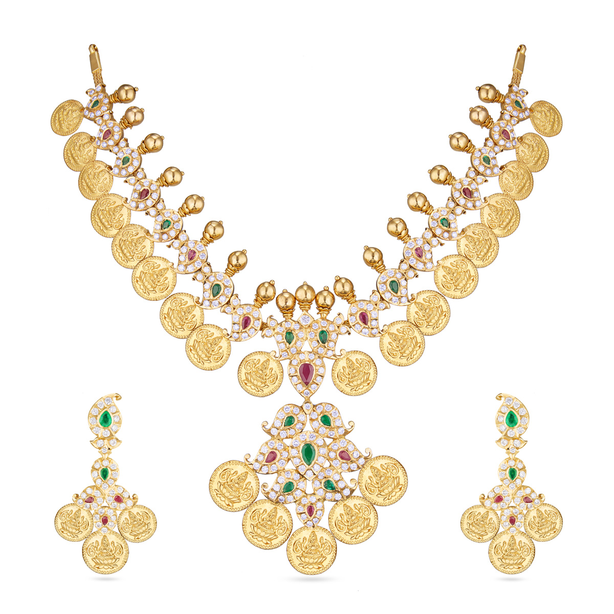Lakshmi Kaasu Diamond Necklace
