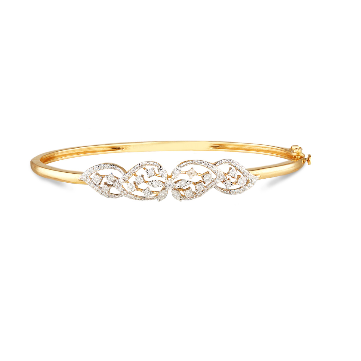 Premium Diamond Bangles - South India Jewels | Diamond bracelet design, Bangles  jewelry designs, Gold bangles design